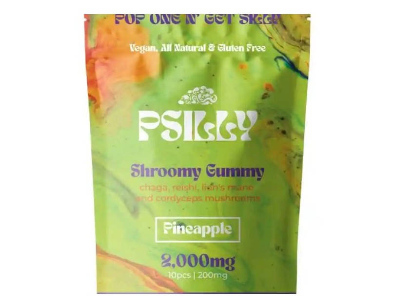 Psilly Shroomy Gummy - Pineapple 2000mg